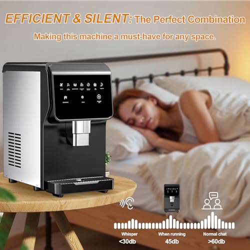 Countertop Nugget Ice Maker with Water Dispenser