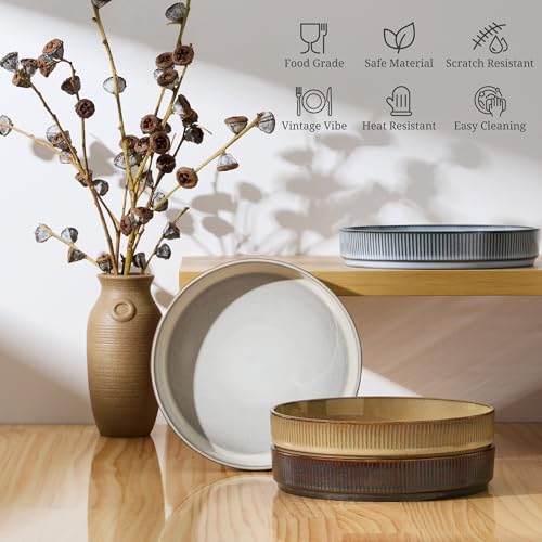 Pasta Bowls Set of 4 (Multicolor)