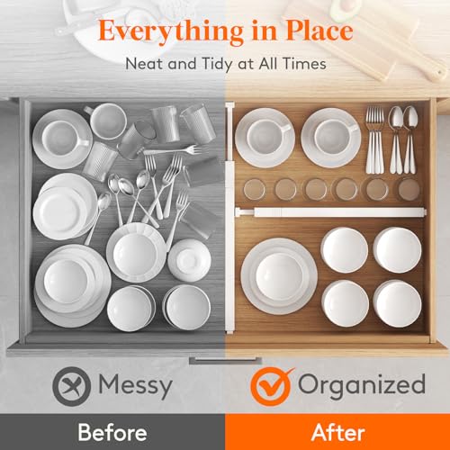 2.36" Upgrade Kitchen Drawer Dividers (8 Count)