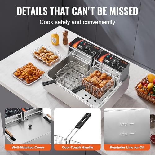 Commercial Deep Fryer (Extra Large / Single Fryer)