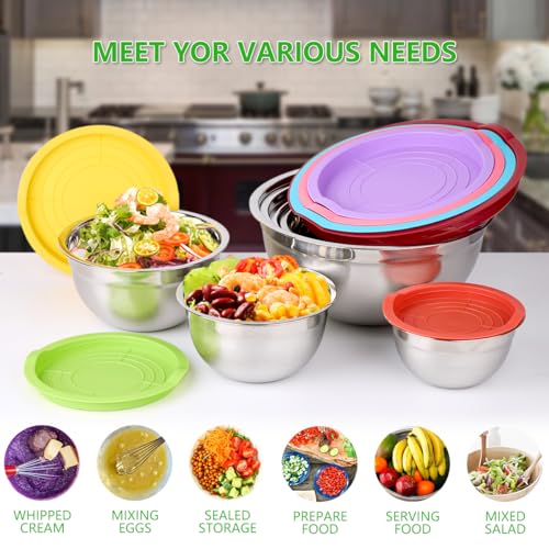 Mixing Bowls with Lids Set