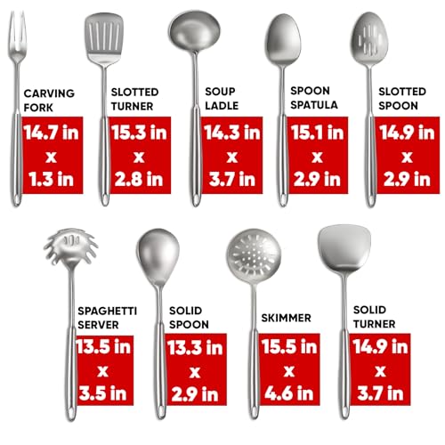 Newness 9 Pcs Cooking Utensils Set