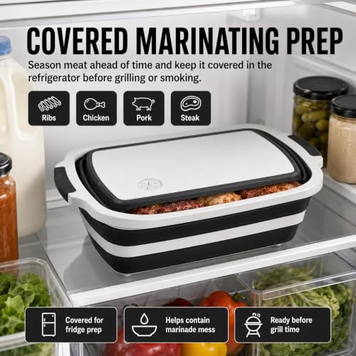 BBQ Prep Tub 30L Black XX (Black / XX-Large)