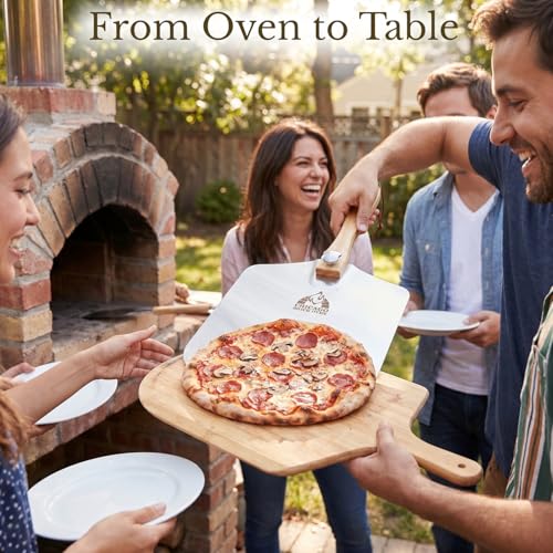 12 x 14 Aluminum Pizza Peel with Foldable Handle