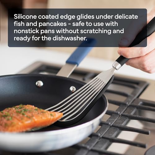 Fish Silicone Spatula (Silicone / Black)