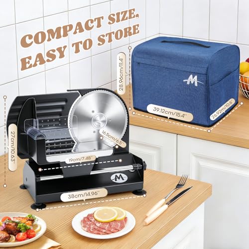 Electric Meat Slicer 220W (With Cover)