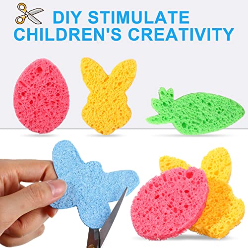 100 Pcs Sponges Bulk Sponges Kitchen Compressed Sponge
