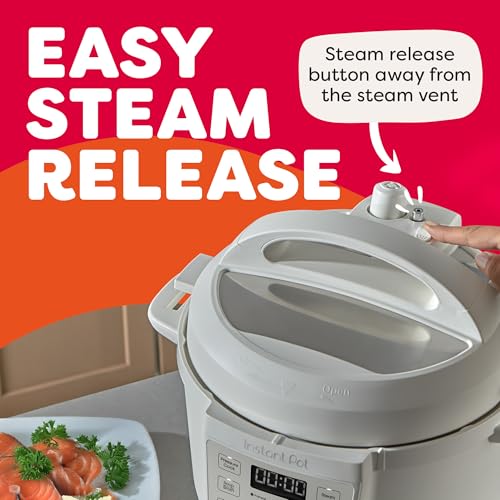 6QT RIO 7-in-1 Multi-Cooker, Pressure Cooker, Slow cook, Sauté, Steam, Rice Maker, Yogurt, & Warmer, Sea Salt, 6 Quarts (Sea Salt / 6 Quarts)