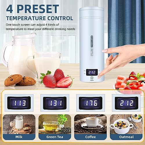 Portable Electric Kettle Travel (Blue)