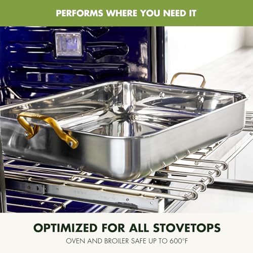 Reserve 16" x 13" Tri (16" x 13" Roasting Pan / Stainless Steel)