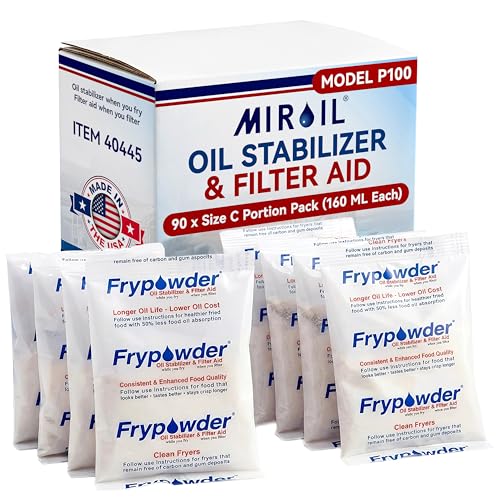 P100 Fry Powder Oil Stabilizer and Filter Aid (90 x Size C Portion Sachet)