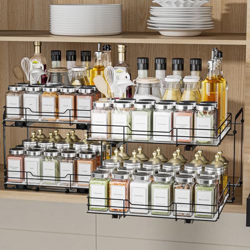 2 Tier Pull Out Spice Rack