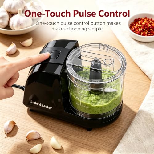 Mini Food Processor 1.5 Cup Electric Food Chopper