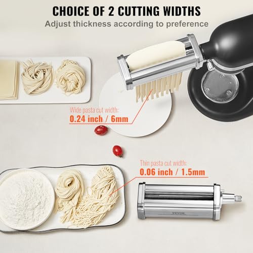 Pasta Attachment for KitchenAid Stand Mixer (3 SET)