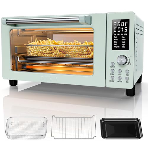 Bravo Pro Convection Air Fryer Toaster Oven Combo (Mint)