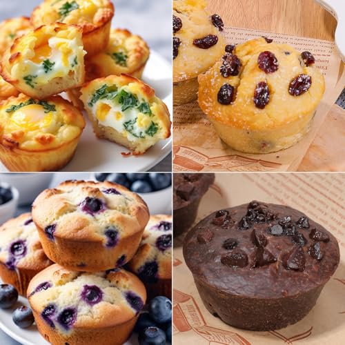 Silicone Muffin Pan (Metal Framed: 12-Cup Regular)