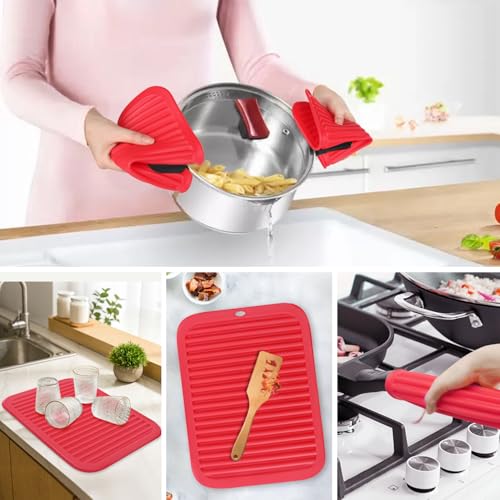 2 Pack Silicone Trivets (2 Count)