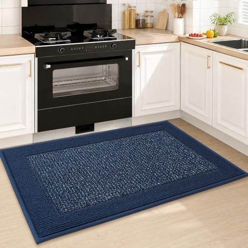 Kitchen Rugs 24"x36" (Blue / 24" X 36" (Rectangular))