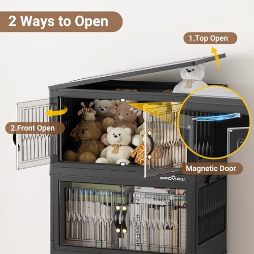 400Qt Stackable Storage Bins with Lid (5 Count)