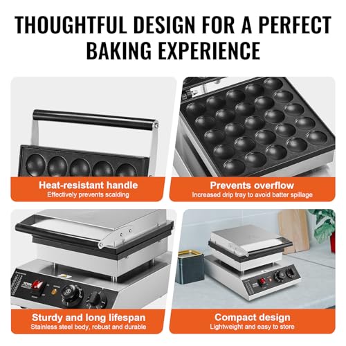Mini Dutch Pancake Maker (25 Pieces)