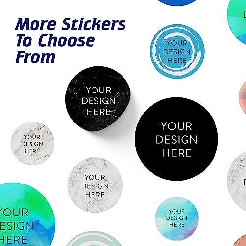 Custom Vinyl Stickers Your Image (100 Count)