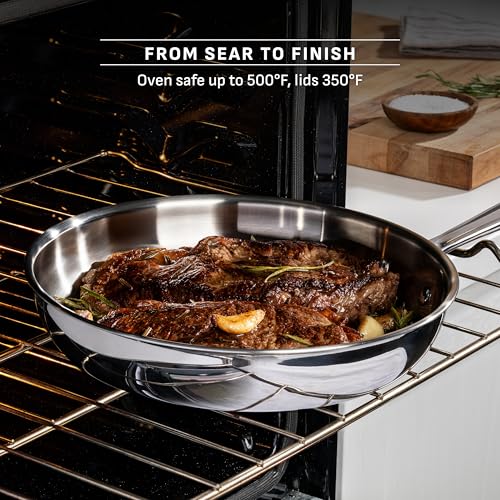 Pro Tri Ply Stainless Steel 2 qt Saucepan with Lid (Saucepan)