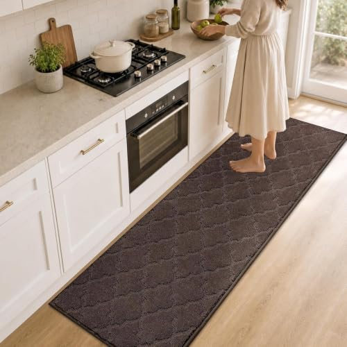 Kitchen Runner Rugs Non (Brown / 24"X 72")