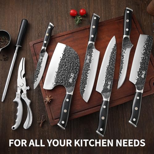 Chef Knife Set with Bag (6 Count)