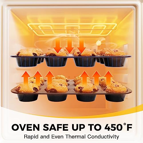 Muffin Pans for Baking (2 Count)