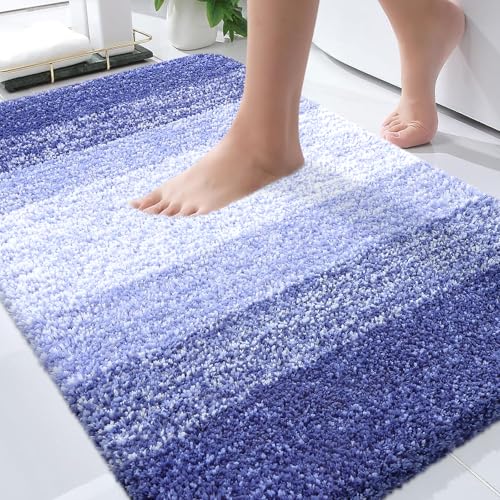 Bathroom Rugs Mat 36x24 (36" X 24" / Blue-violet)