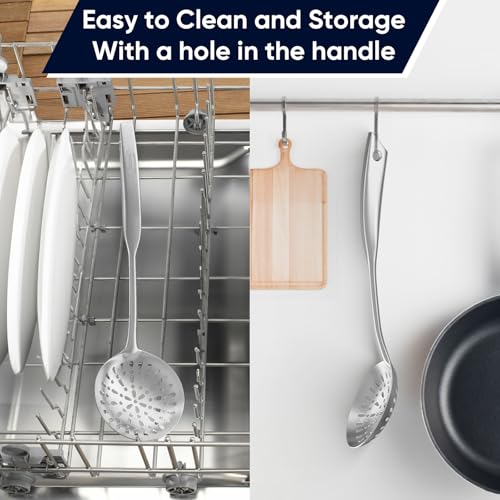 Skimmer Slotted Spoon (Length: 14.96 inches)