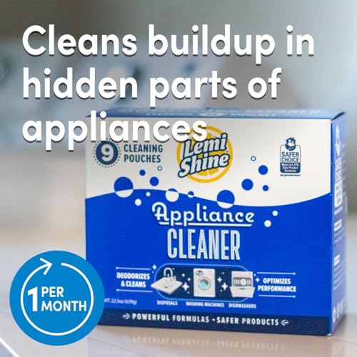 Natural Appliance Cleaner & Deodorizer (1.78 Ounce (Pack of 9))
