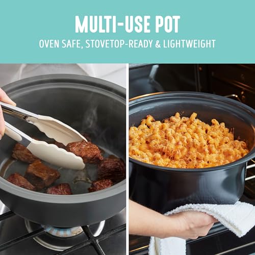 3.5QT Ceramic Nonstick Slow Cooker (Turquoise / 3.5 Quarts)