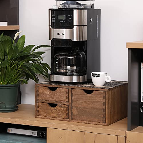 Coffee Pods Storage Drawer Holder for Capsules (HD-CF2D3C-DK-US)