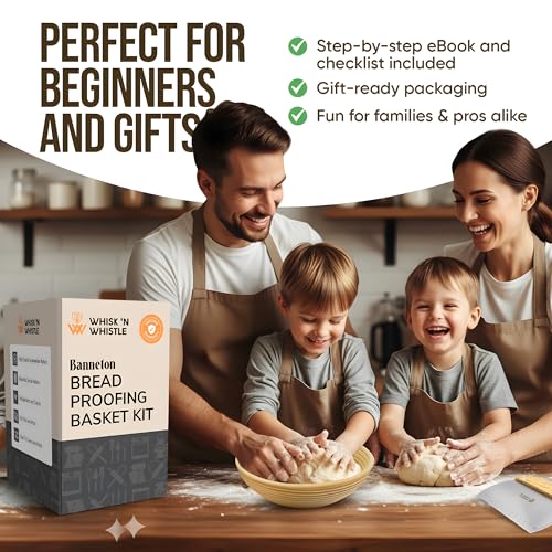 Banneton Bread Proofing Basket Set