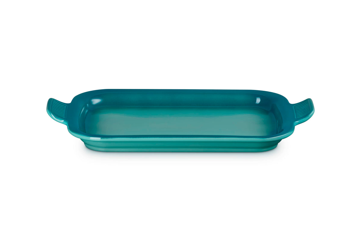 Stoneware Rectangular Dish with Platter Lid (Riviera)