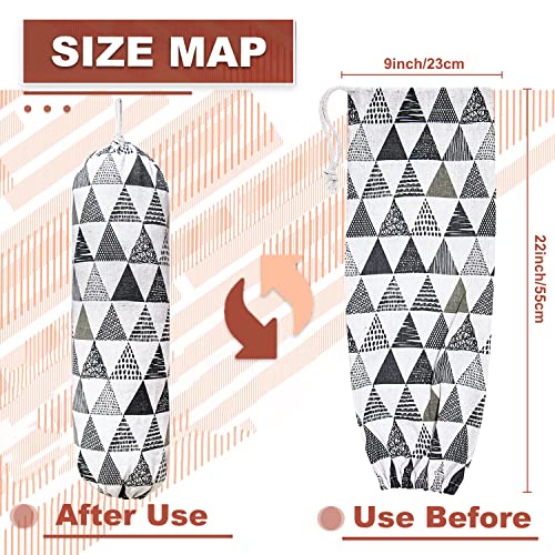 Plastic Bag Holder (Gray triangle)