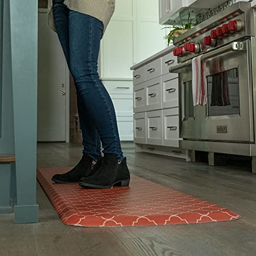 Elite Premier Anti (72"L x 20"W x 0.8"Th / Trellis Red Chile)
