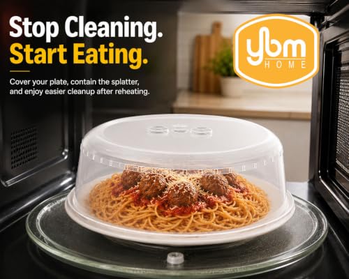 Microwave Splatter Cover Keeps Your Microwave Spotless During Food Heating (3.25x11x10)