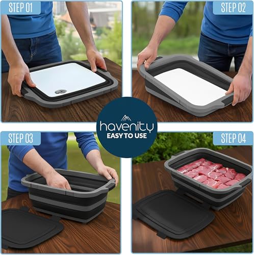 BBQ Prep Tub 16L (Black / XL (16L))