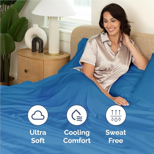 Full Size 4 Piece Sheet Set (19 - Royal Blue / Full)