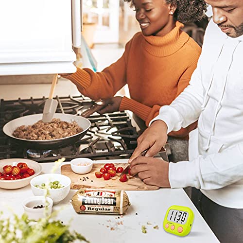 Digital Kitchen Timers for Cooking (6 Count)