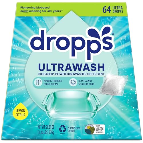 UltraWash Dishwasher Detergent Pods (64 Count (Pack of 1))