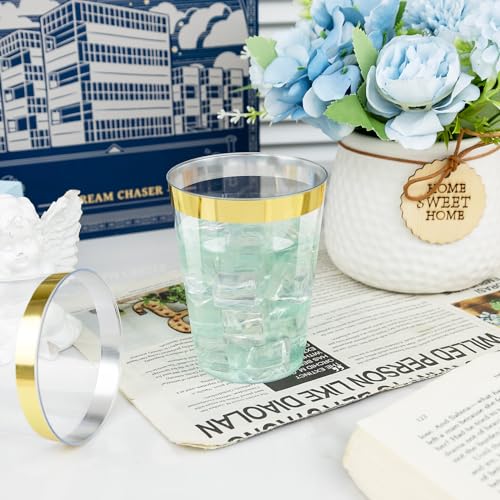 60 Pack Gold Plastic Cups (10-Gold-60)