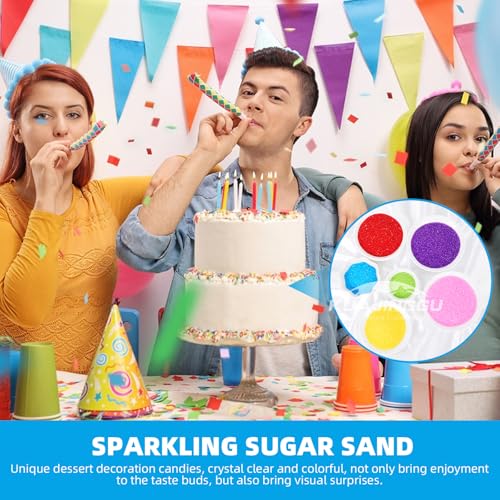 Edible Sanding Sugar Sprinkles (9.2 Ounce)