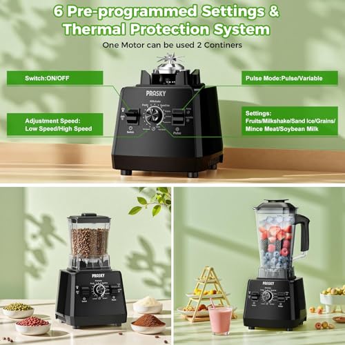 Blender Smoothie & Grinder (Black / 2L)
