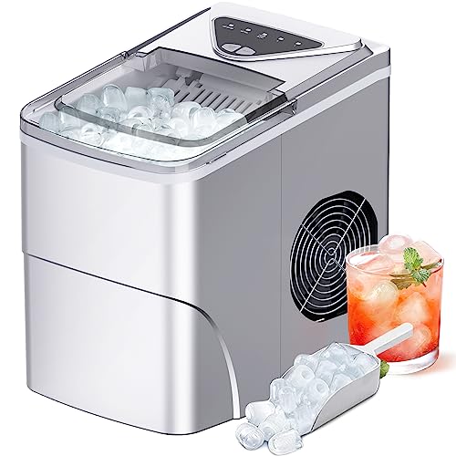 Ice Makers Countertop (Silver / 26lbs)