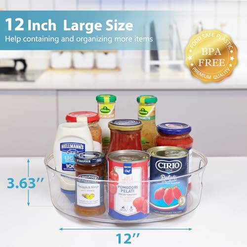4 Pack Lazy Susan Turntable (4 Count)
