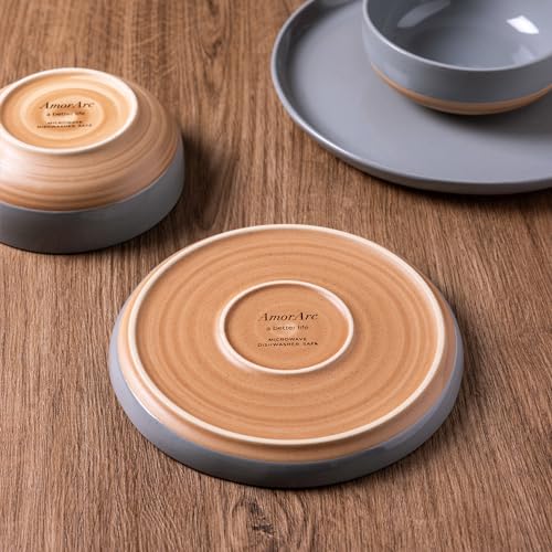 Dinnerware Sets for 8 (Limestone / Service For 8(24Pcs))