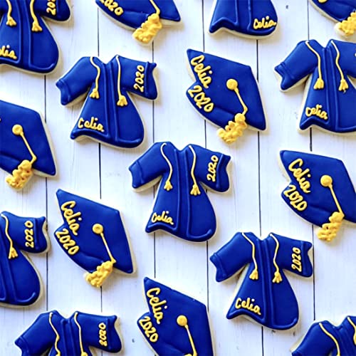 Graduation Cookie Cutters 6Pcs for Celebration Kitchen Baking (Graduation)